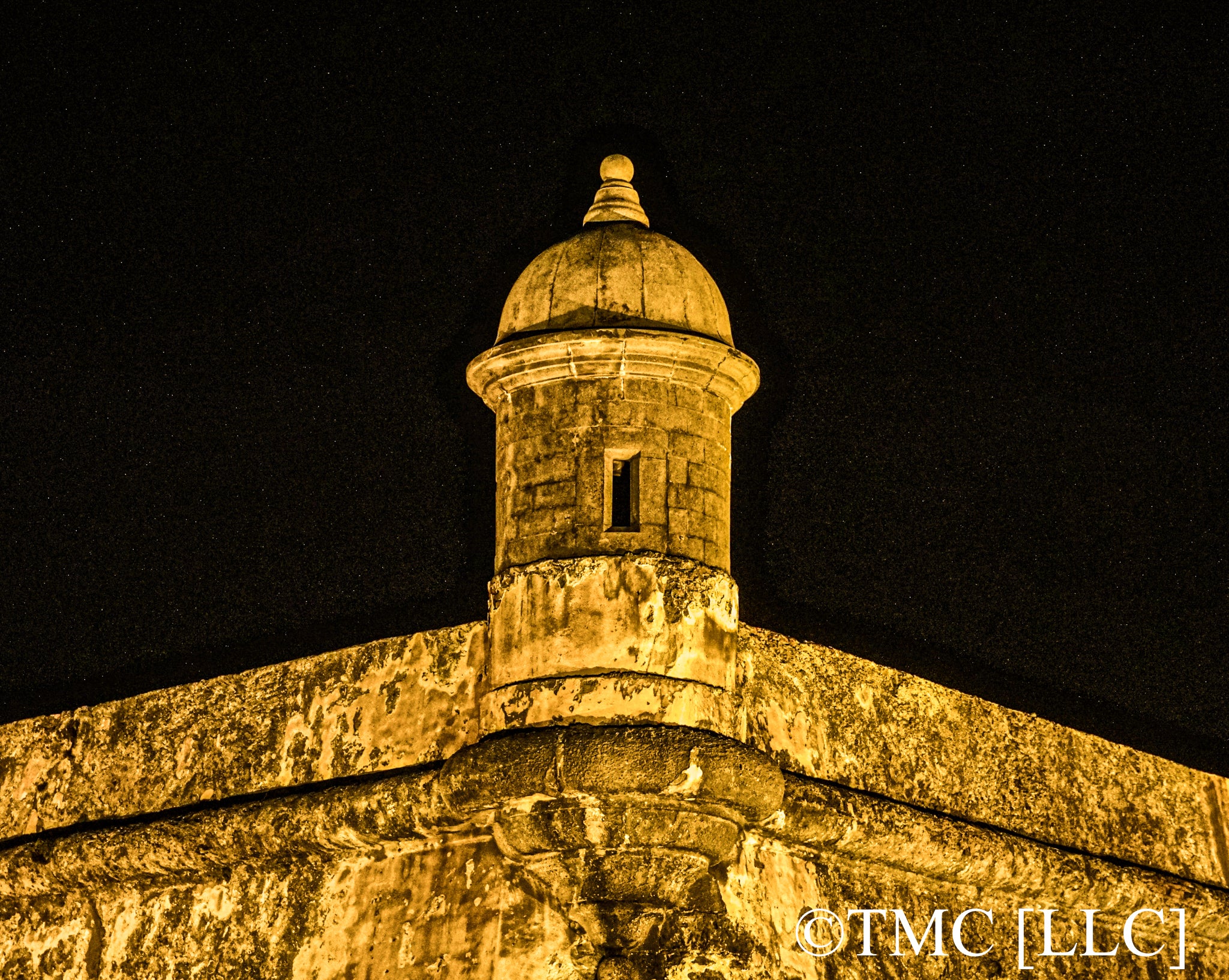 Stargazing Upon Castillo San Felipe Del Morro, Puerto Rico