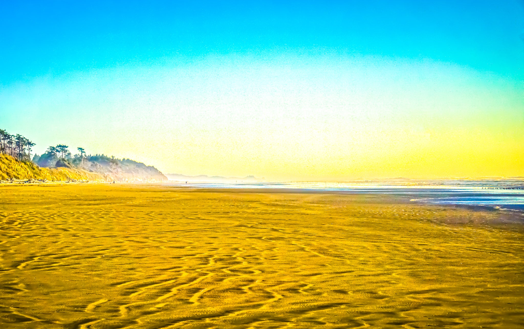 "Ruby Beach Sunset at Olympic National Park"[2017]